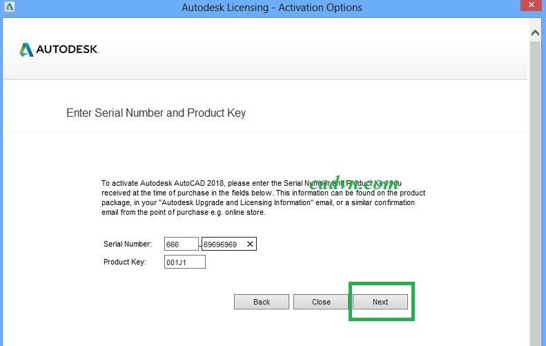autocad 2015 serial number and product key activation code